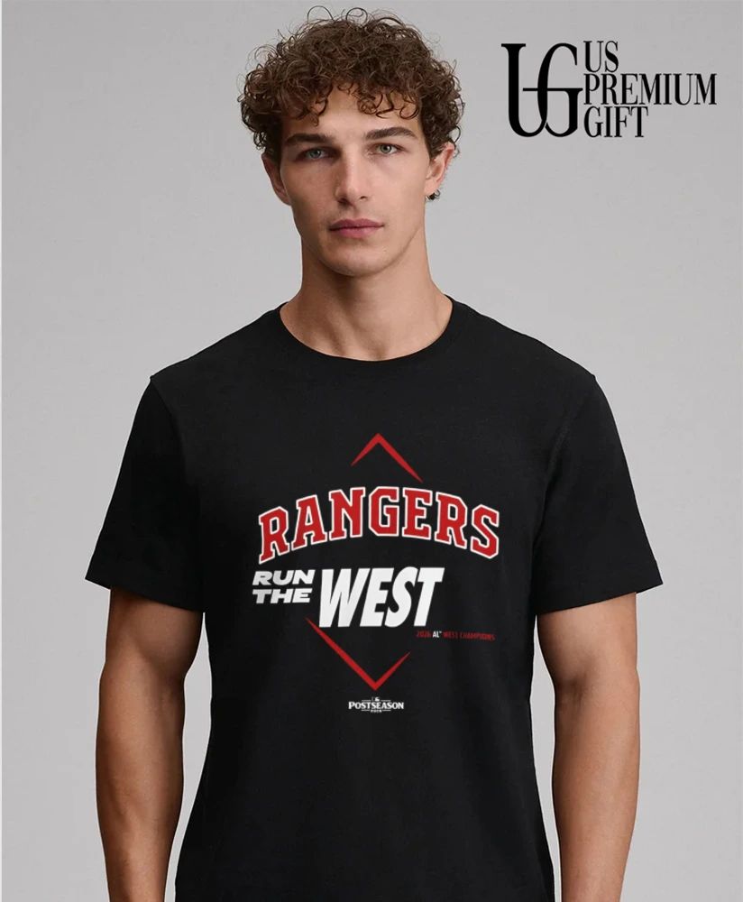 Run The West Texas Rangers 2026 AL West Division Champions shirt