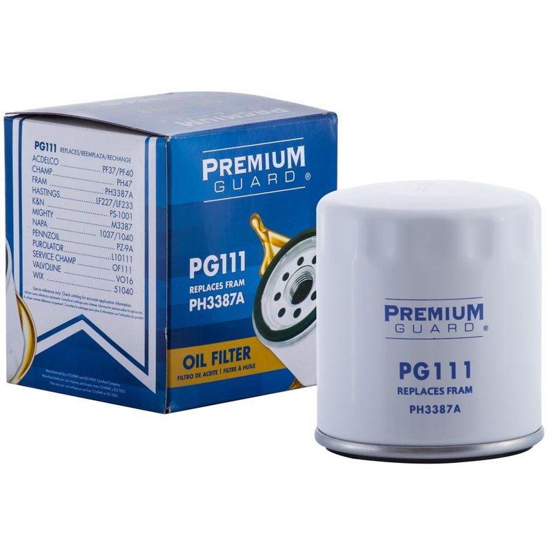 PG PG111 Optimal Protection Oil Filter | Fits 2011 Chevrolet Aveo