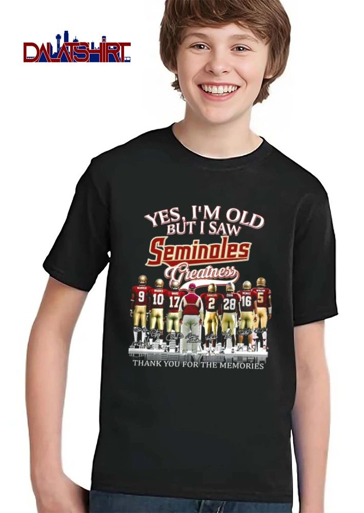 Florida State Seminoles thank you dor the memories shirt