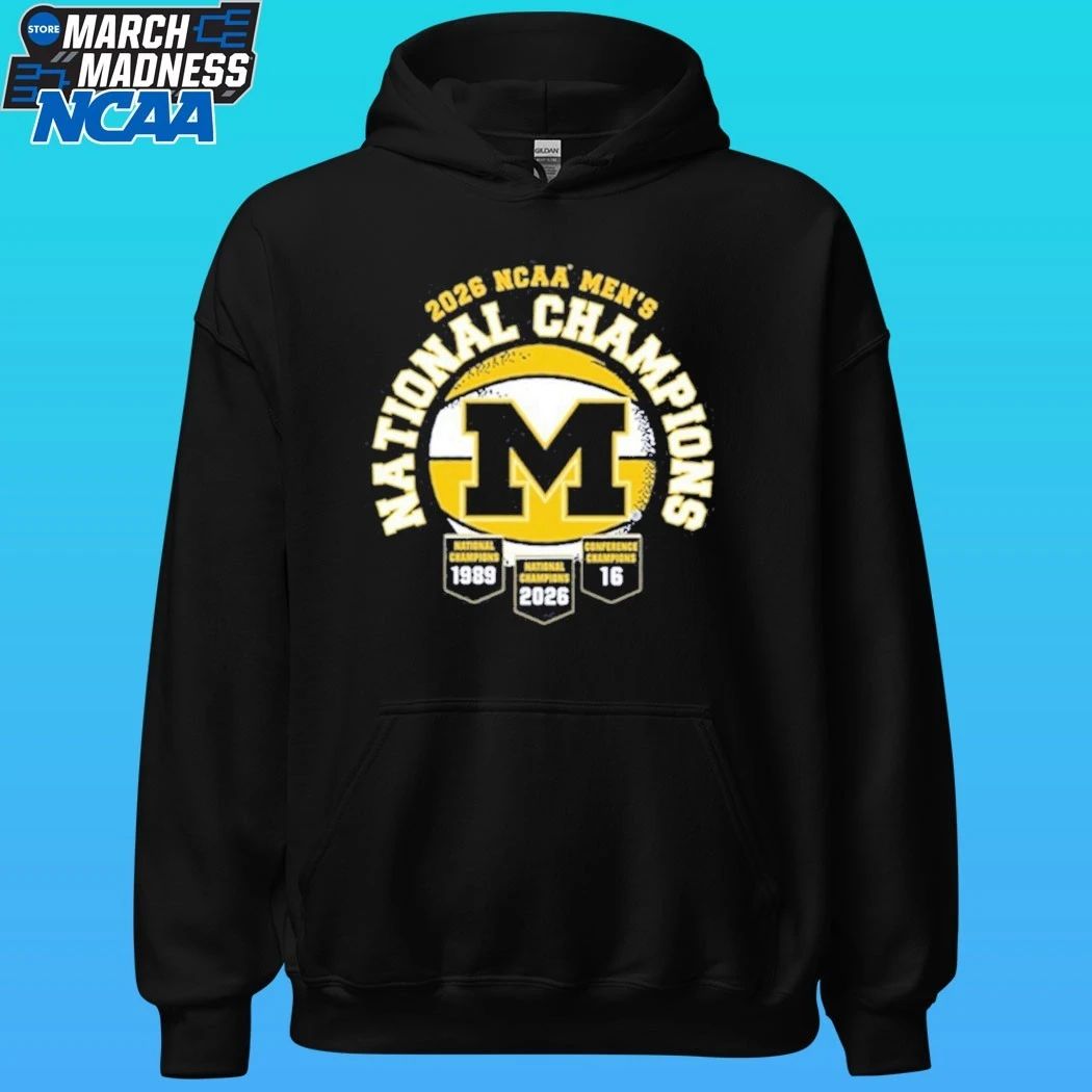Summit Sportswear Michigan Wolverines 2026 Men’s Basketball National Shirt