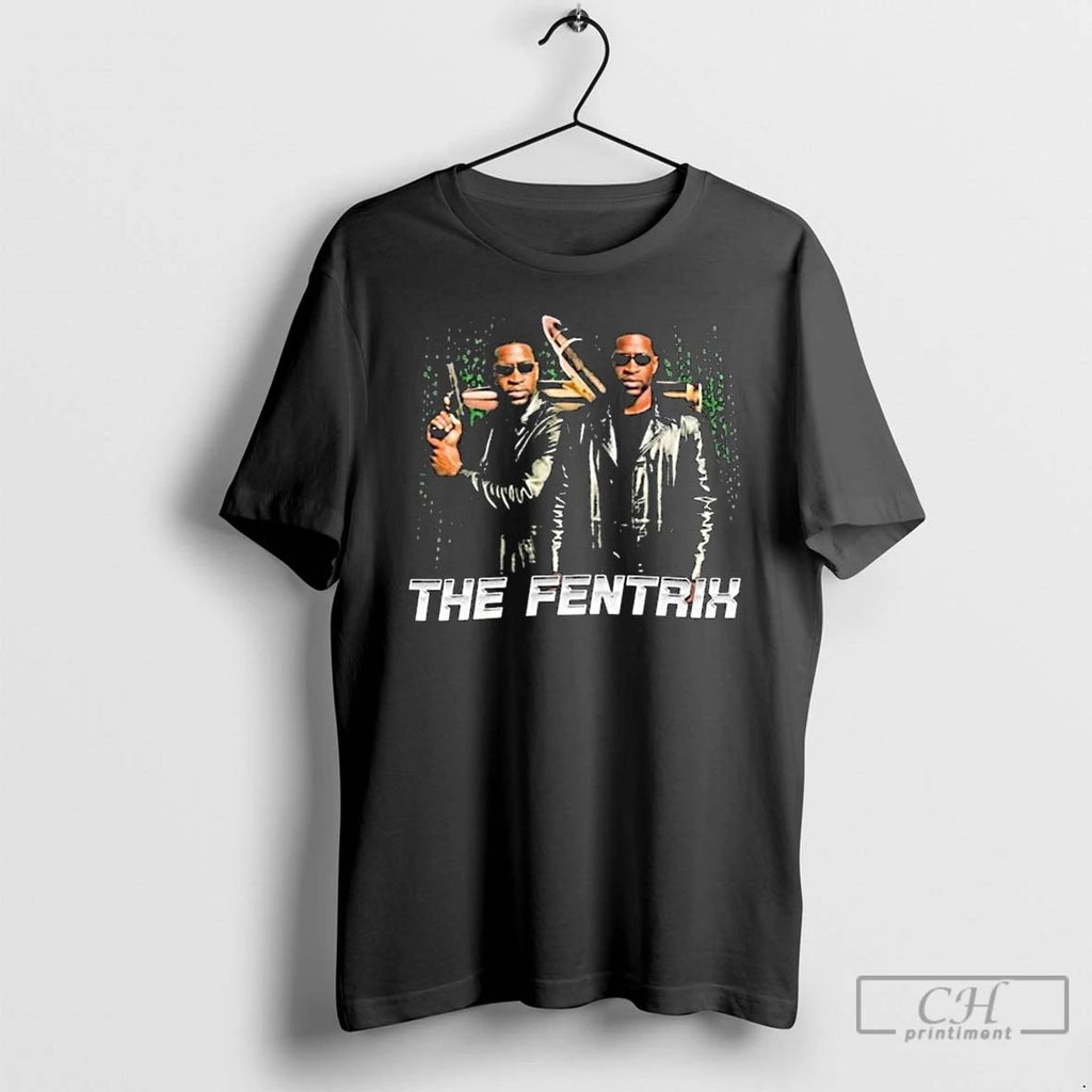 Classic George Floyd X The Matrix The Fentrix Long Sleve T Shirts Hoodie Longsleeve