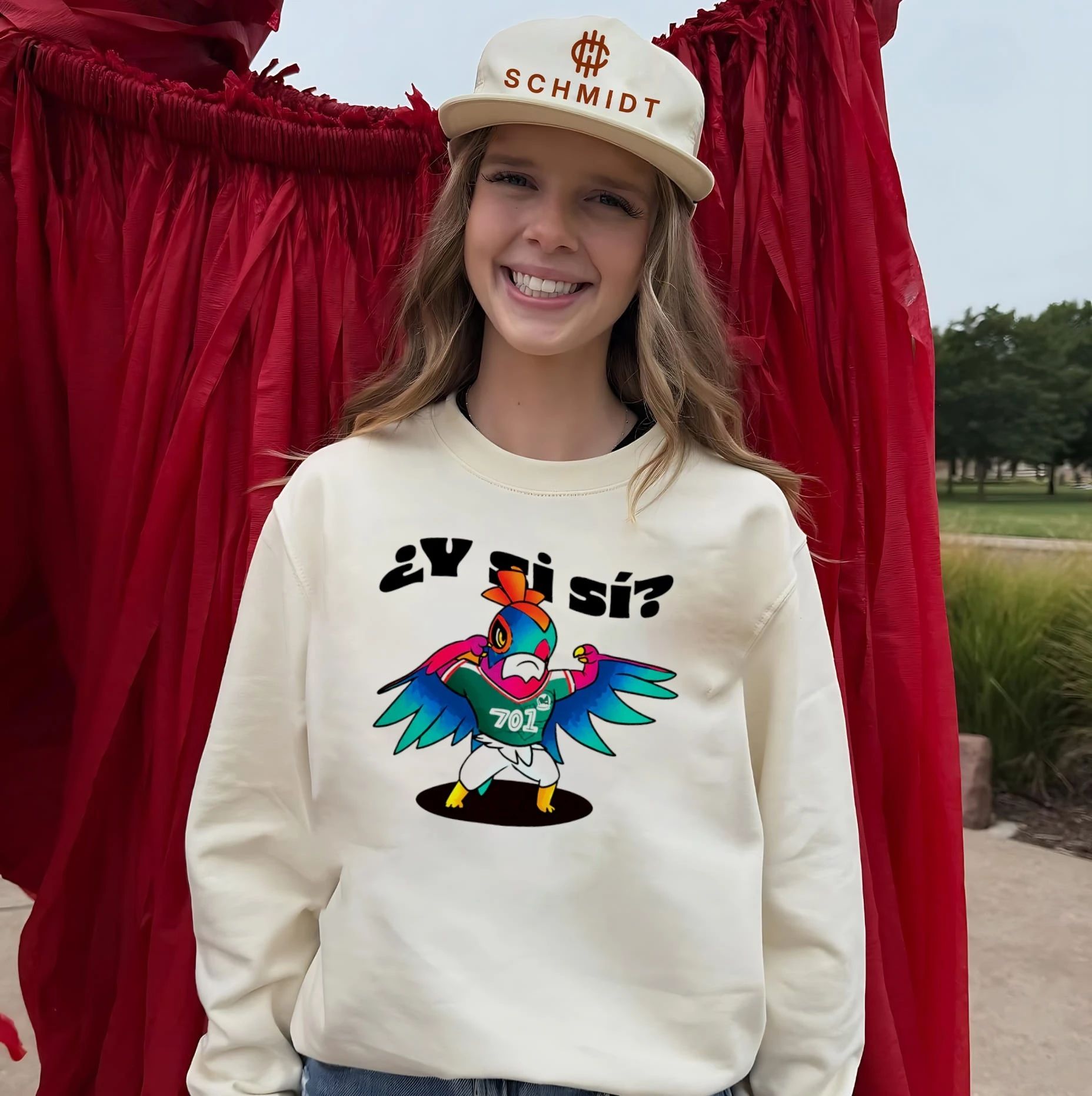 Y Si Si Mexico Football Bird Mascot Shirt
