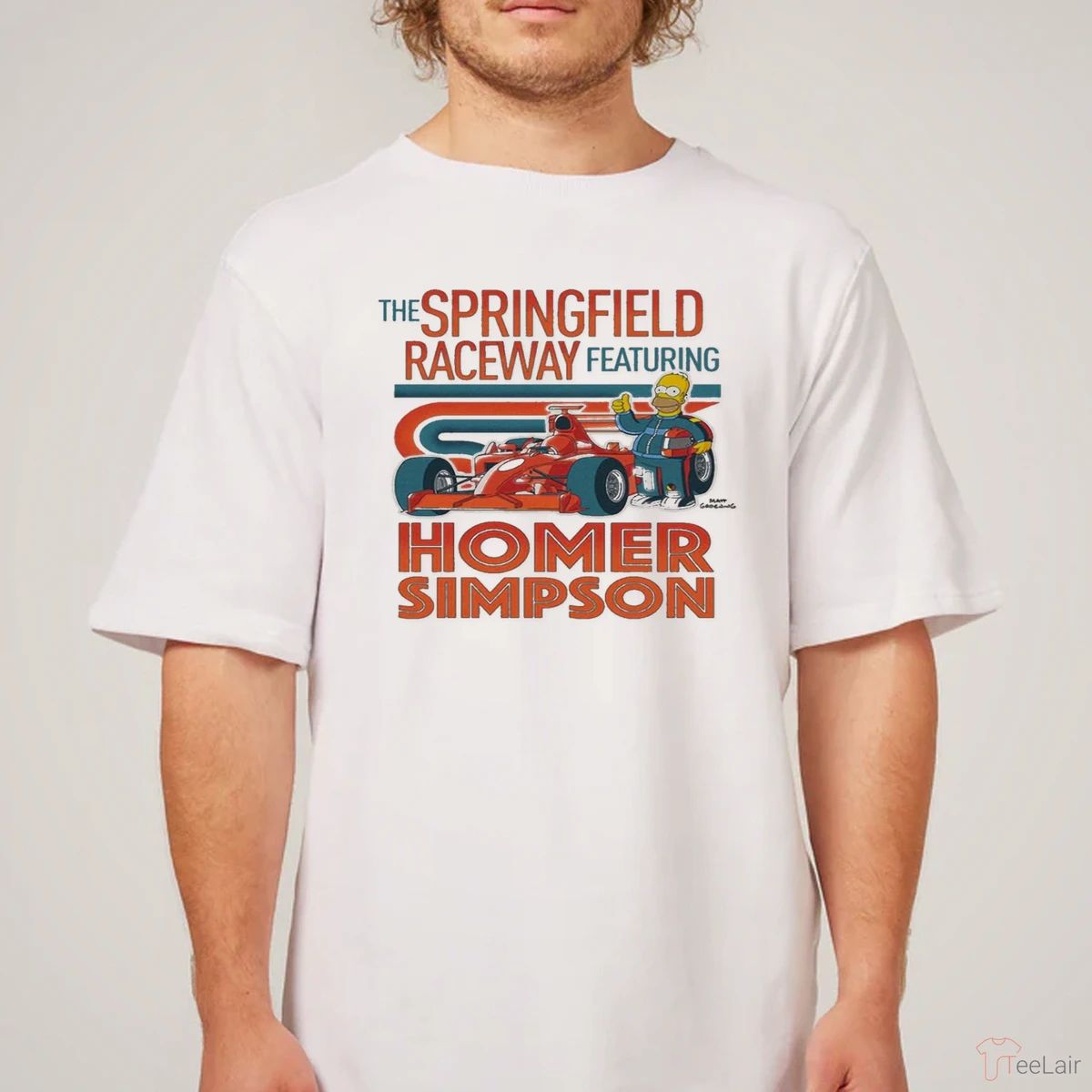The Springfield Raceway Simpsons T-Shirt