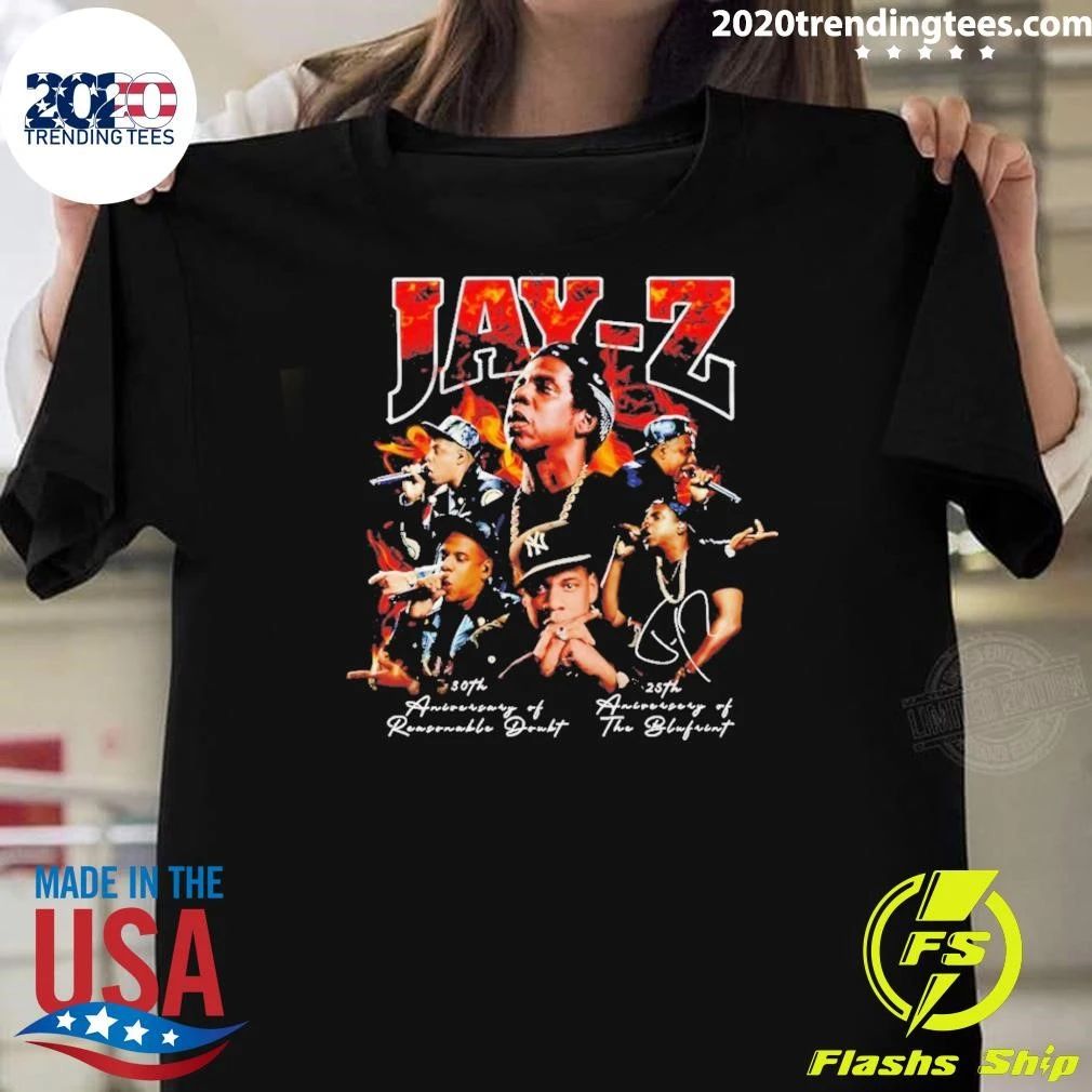 Jay-Z Reasonable Doubt 30th Anniversary Signature 1996-2026 Shirt