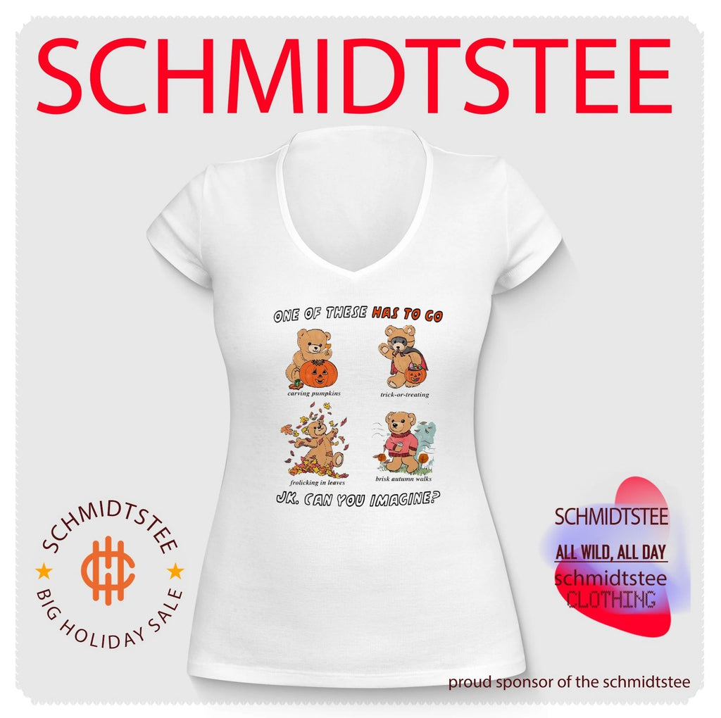 Teddy Bear Autumn Activities One of These Has to Go shirt