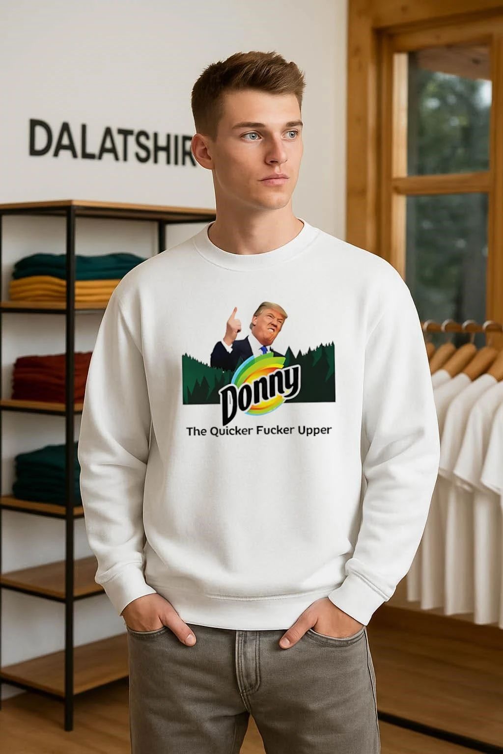 Donny The Quicker Fucker Upper Trump shirt