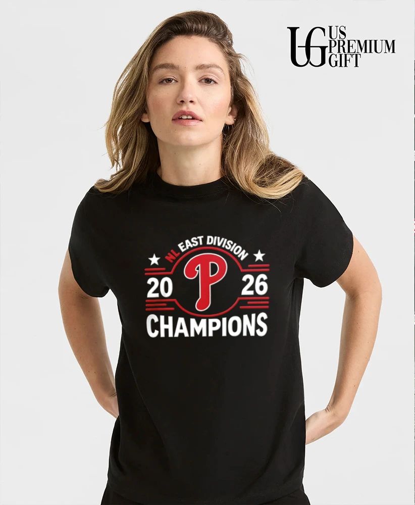 Philadelphia Phillies NL East Division Champions 2026 shirt