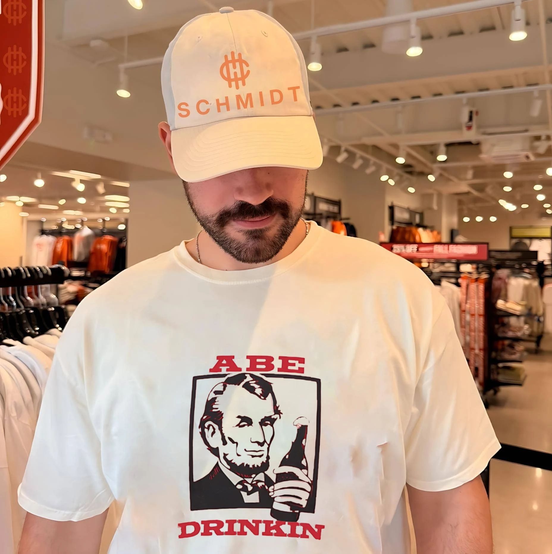 Abe Drinkin Abraham Lincoln Beer funny historical shirt