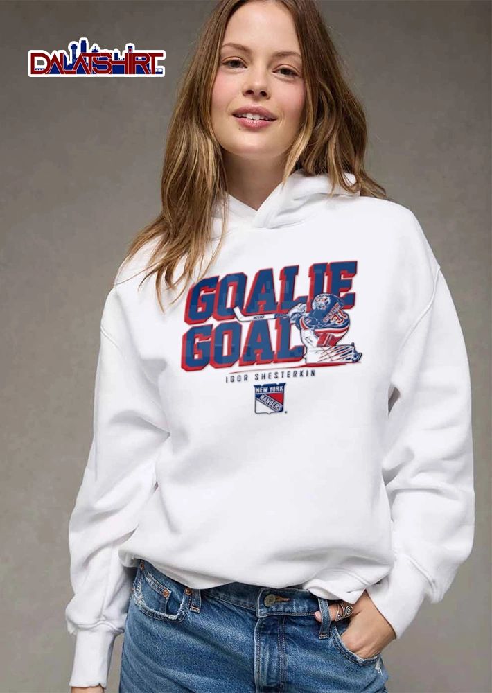 New York Rangers Igor Shesterkin Goalie Goal 31 hockey shirt