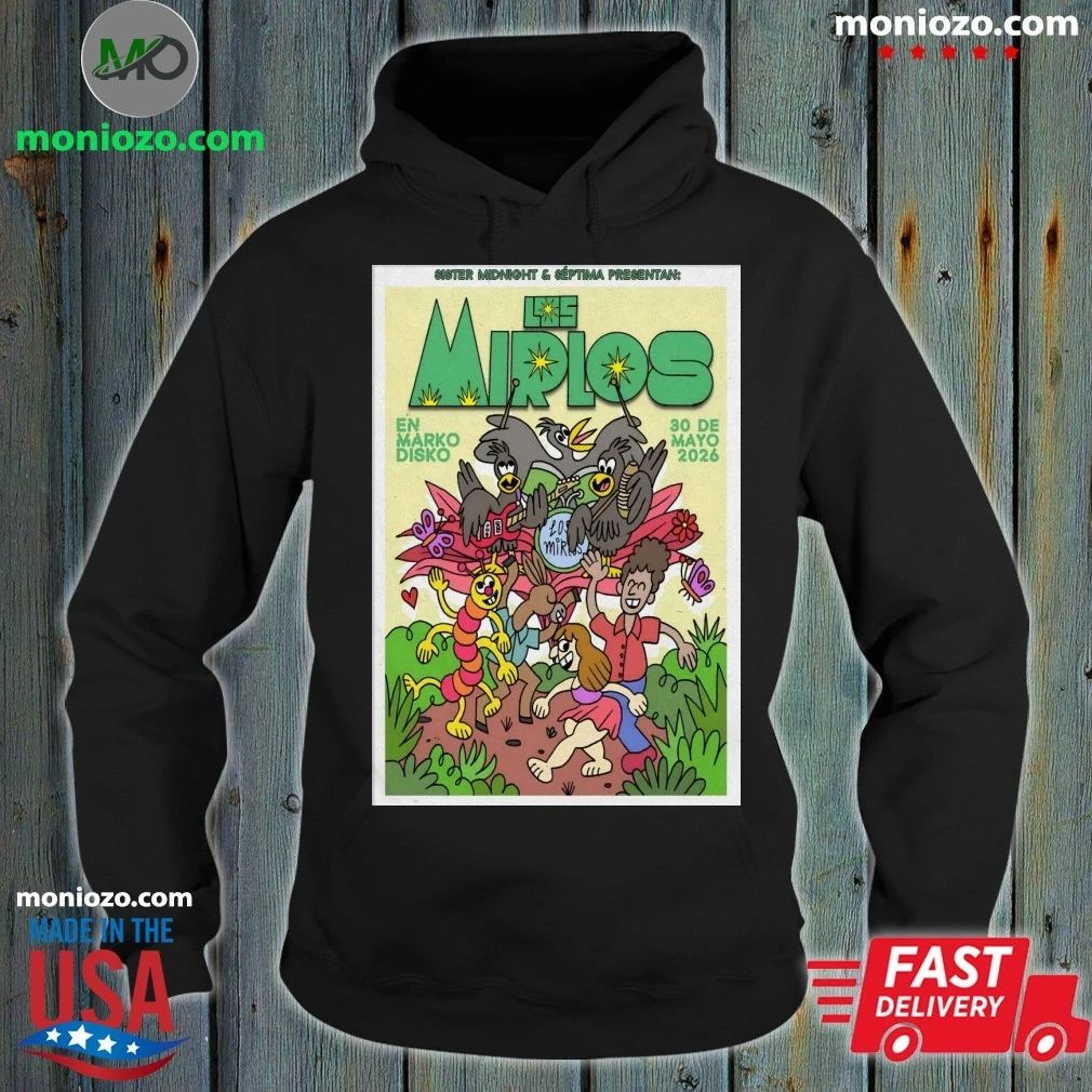 Los Mirlos May 30 2026, Tijuana B.C Poster Shirt