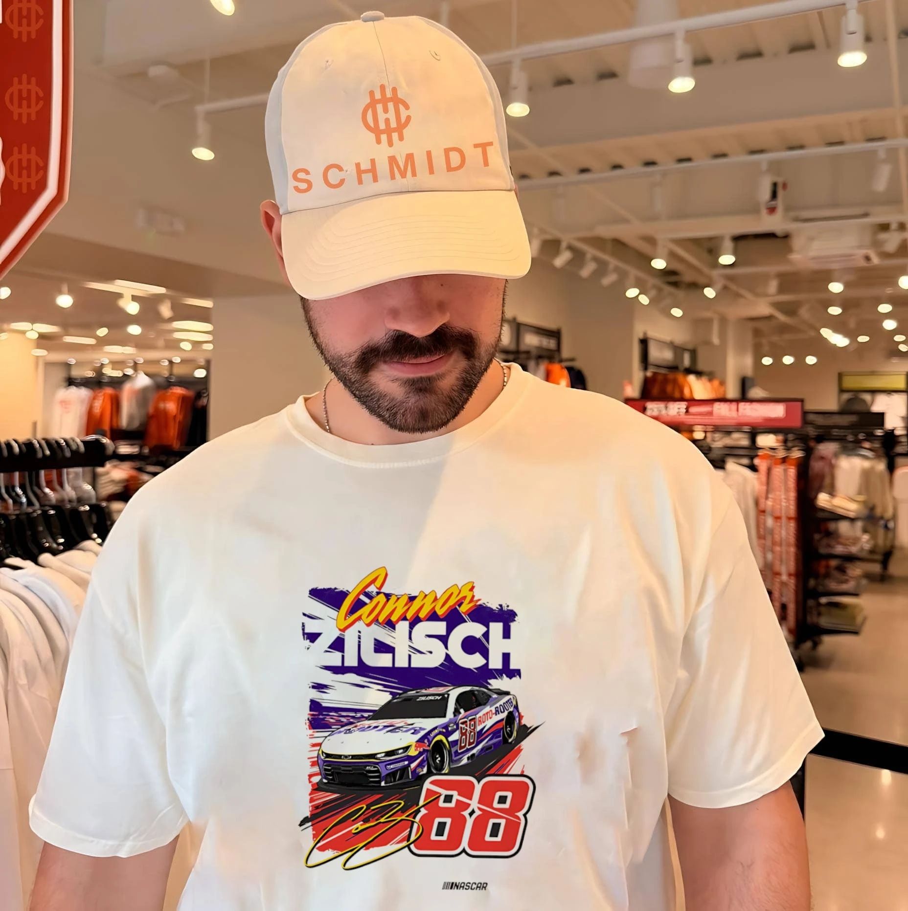Connor Zilisch #88 NASCAR Roto Rooter signature shirt