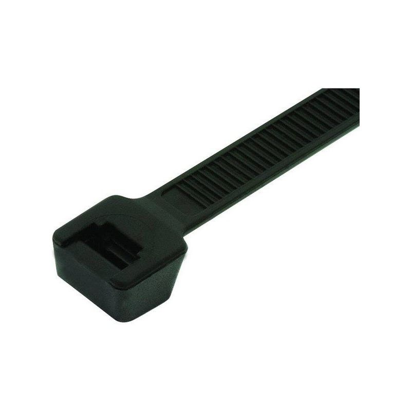 Jaylec Cable Tie 380mm X 7.6mm Black Nylon [ref Narva 56410] Pack 100 CT4007