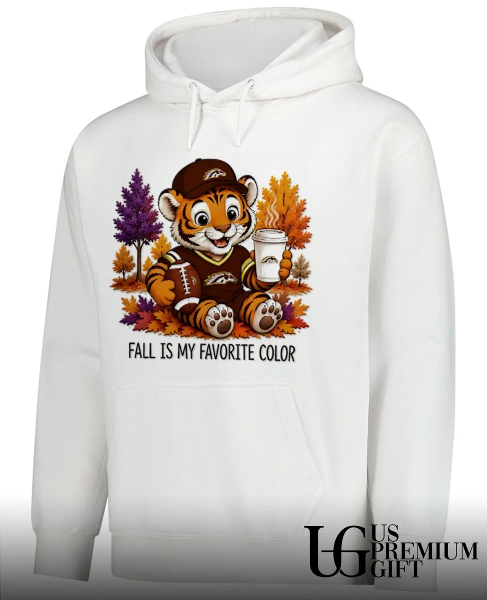 Western Michigan Broncos Tiger Fall Is My Favorite Color 2026 shirt