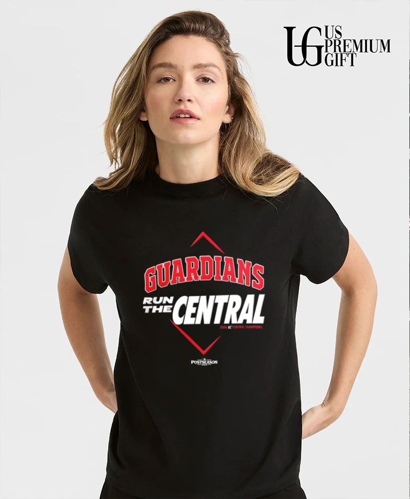 Run The Central Cleveland Guardians 2026 AL Central Division Champions shirt