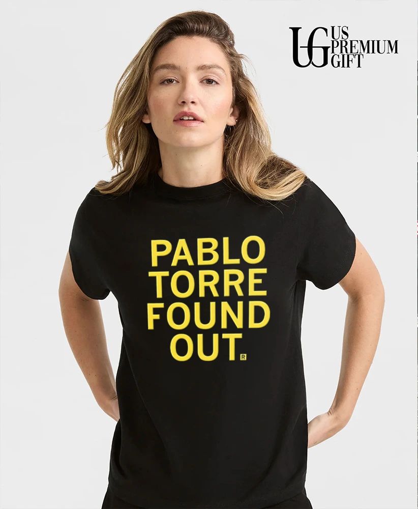 Pablo Torre Found Out podcast sports media shirt