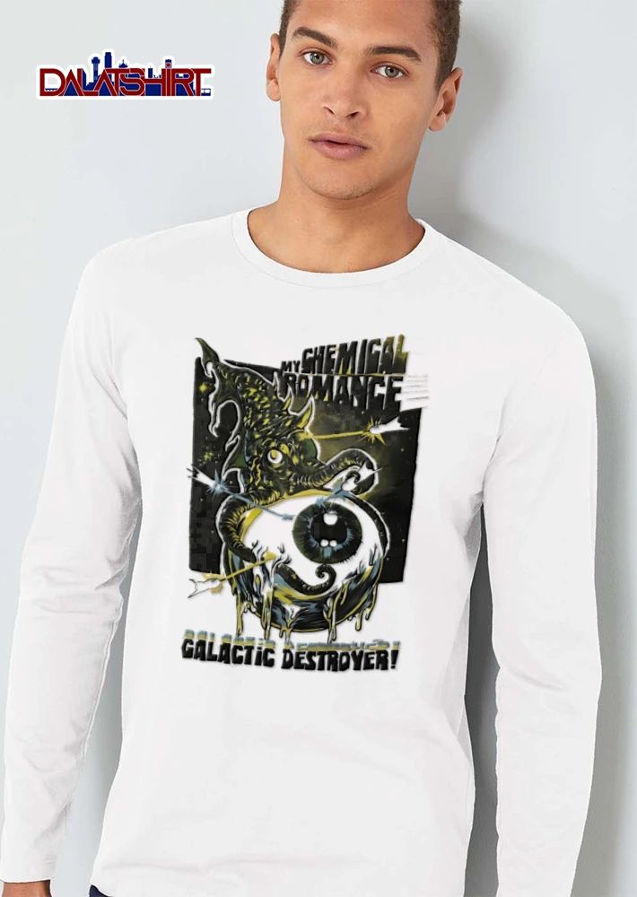 My Chemical Romance Galactic Destroyer giant squid attacking eyeball space shirt