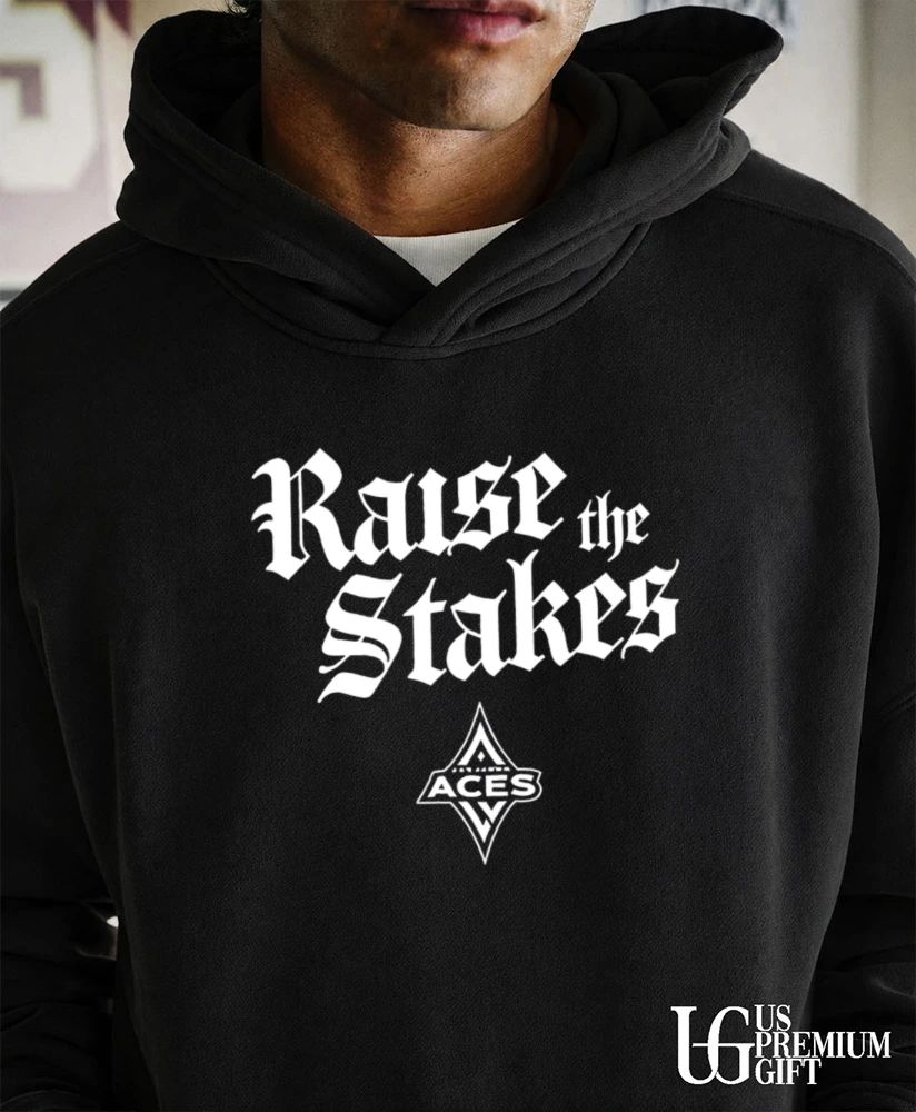Las Vegas Aces Raise the Stakes WNBA Basketball logo shirt