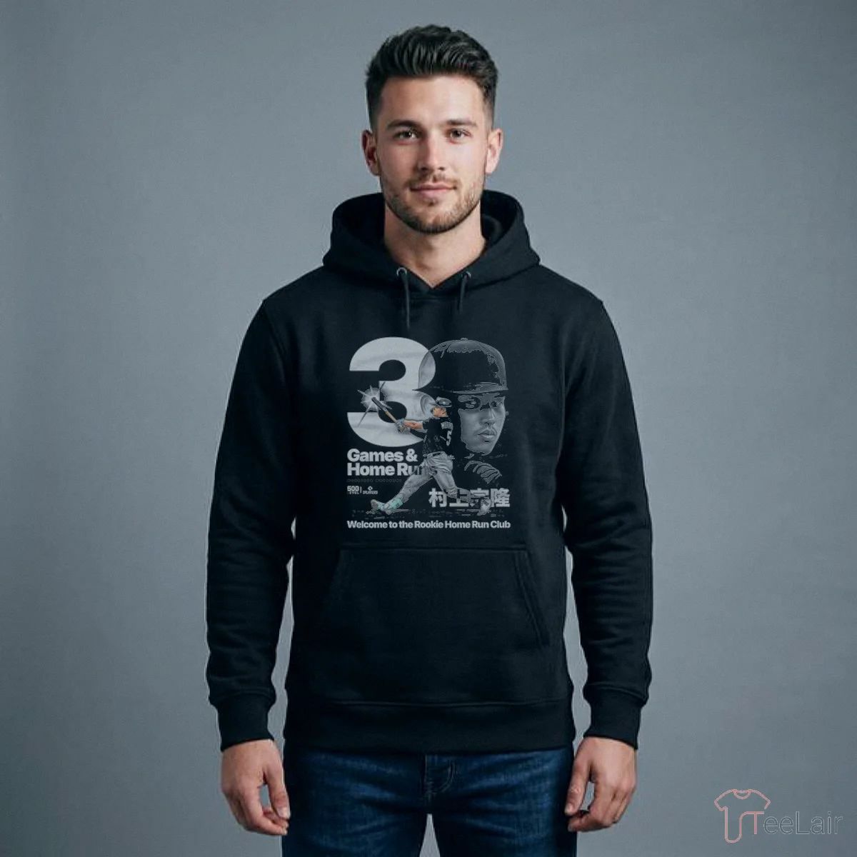 Munetaka Murakami Chicago Rookie HR Club WHT T-Shirt