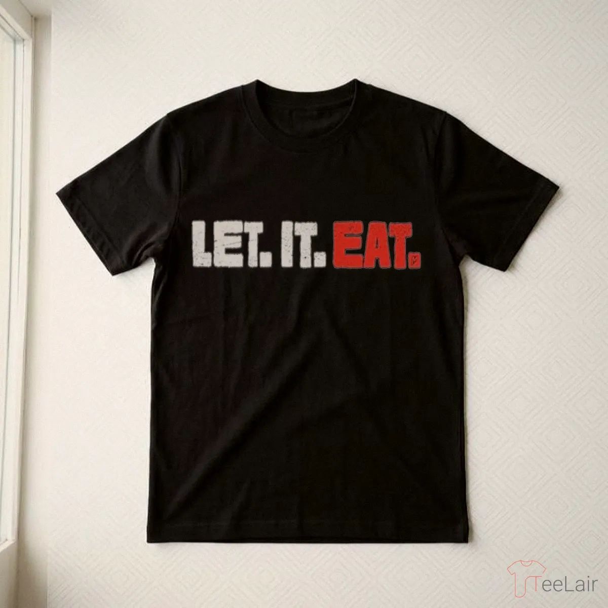 Trevor Bauer Wearing Let It Eat Shirt