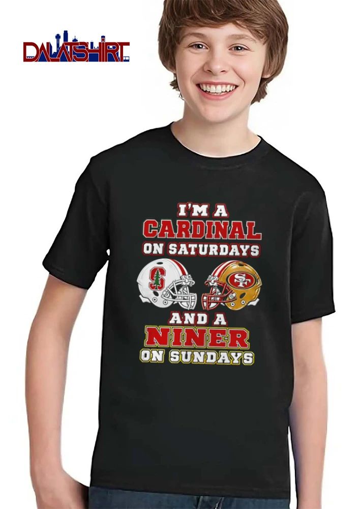 I Am A Cardinal On Saturdays And A Niner On Sundays shirt