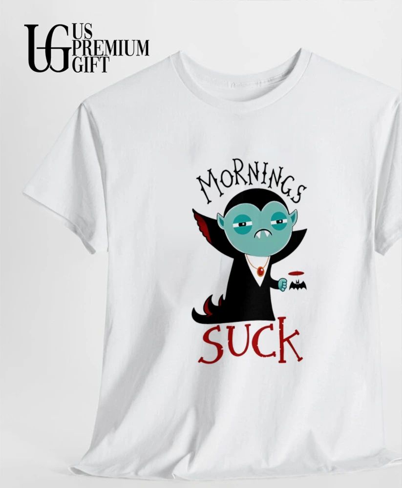 Mornings Suck Vampire shirt