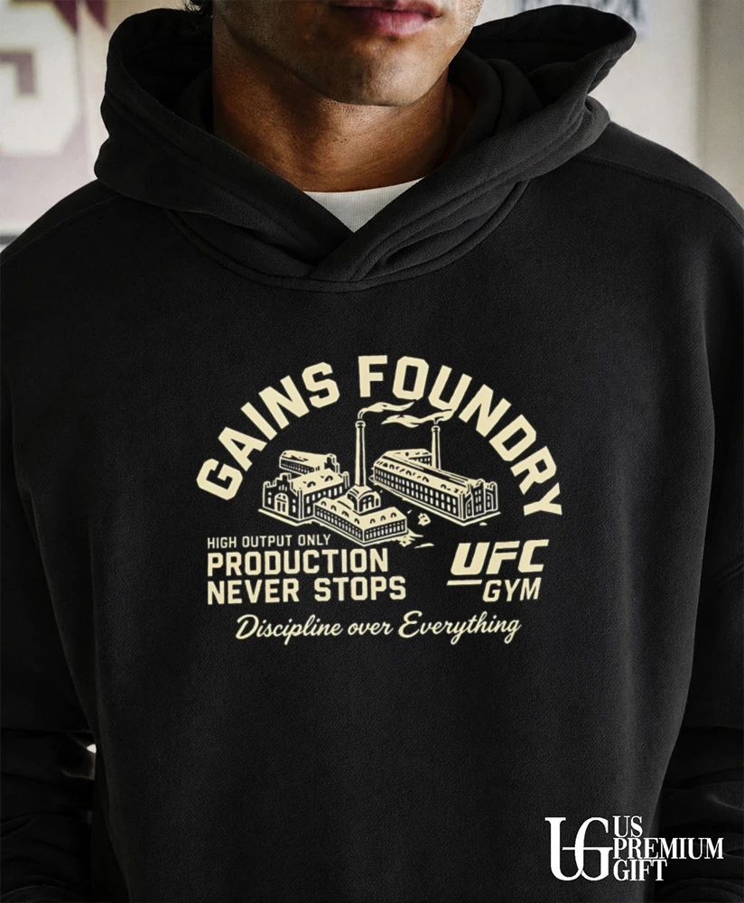 Gains Foundry Discipline Over Everything Gym shirt