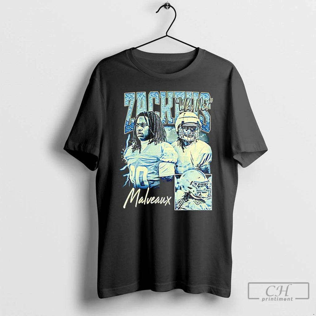 Classic Zackeus Malveaux Why Not Graphic Vintage T Shirts Hoodie Longsleeve