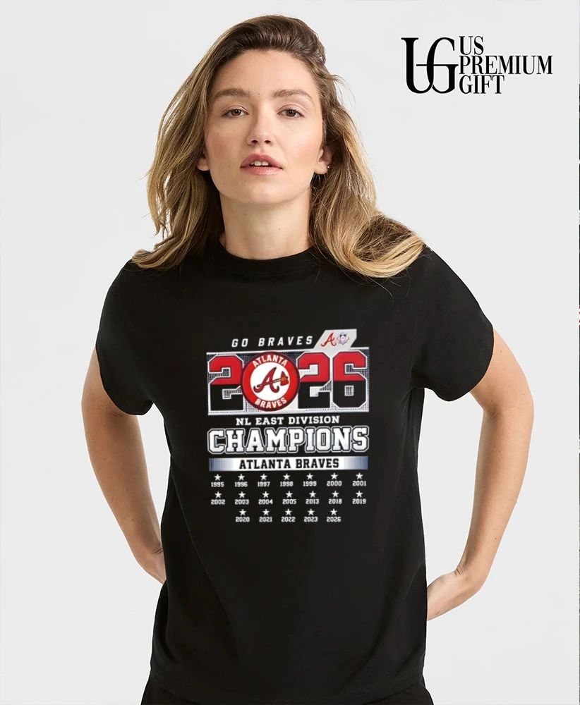Atlanta Braves 2026 NL East Division Champions Shirt