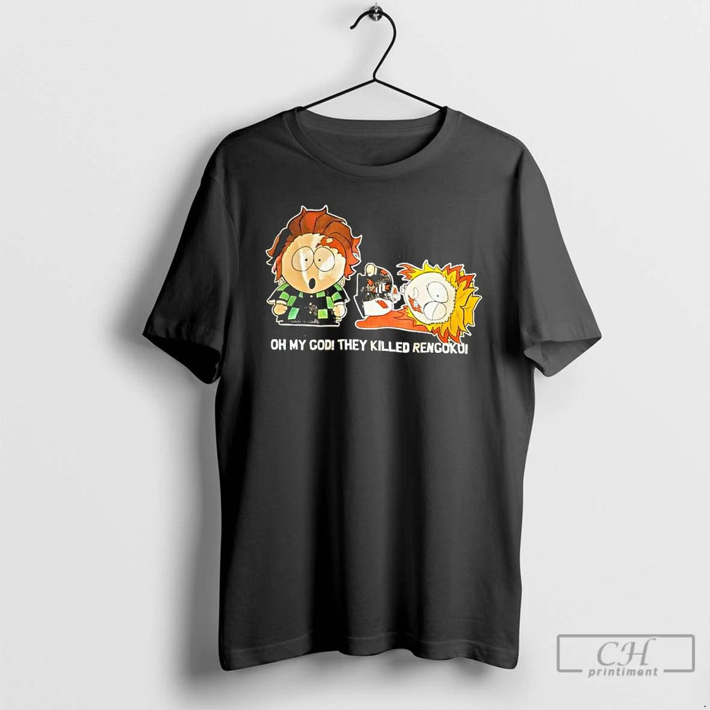Classic Oh My God They Killed Rengoku T Shirts Hoodie Longsleeve