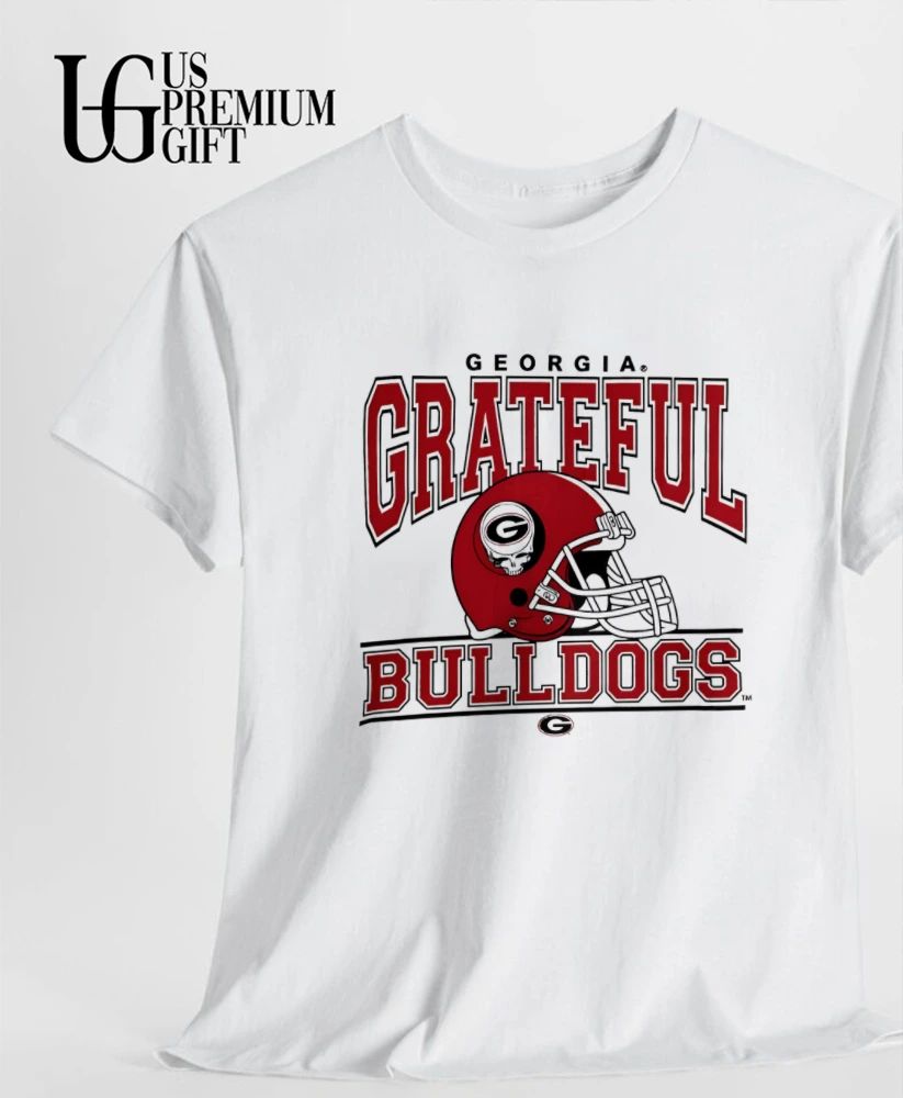 Georgia Bulldogs x Grateful Dead Steal Your helmet shirt