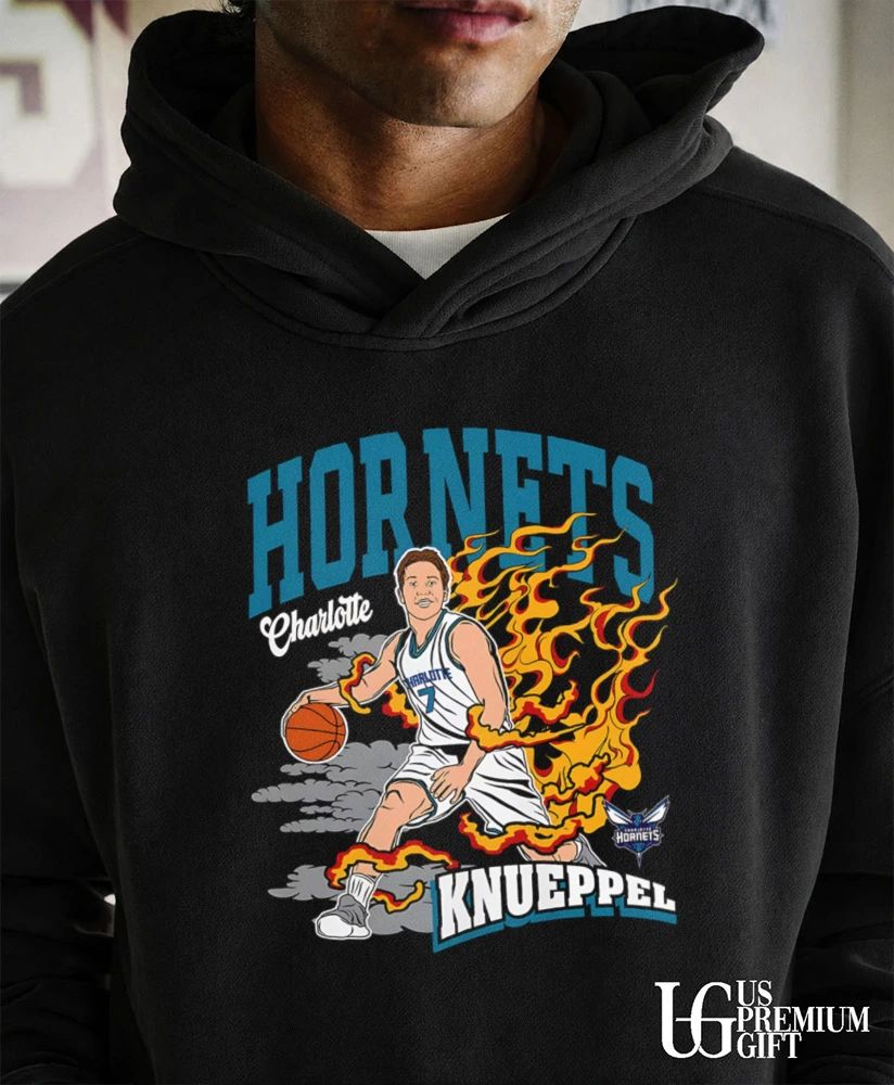 Kon Knueppel Charlotte Hornets NBA Fired Up shirt