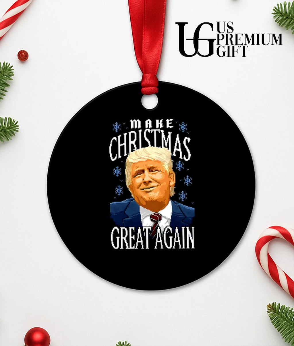 Donald Trump Make Christmas Great Again ugly Christmas shirt