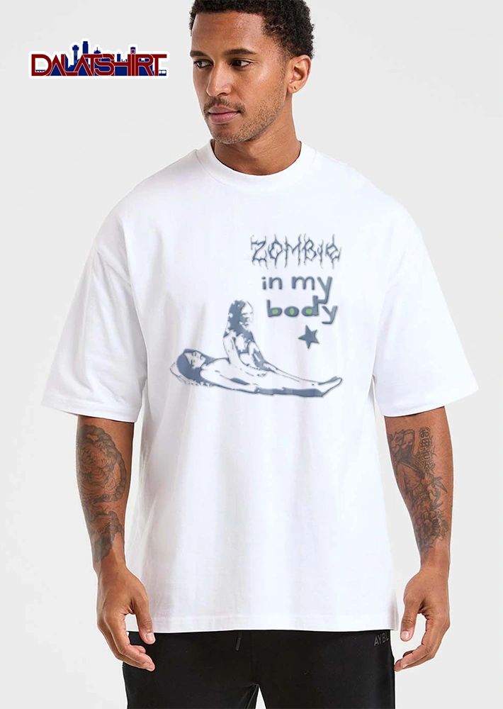 Zombie in my body horror aesthetic shirt