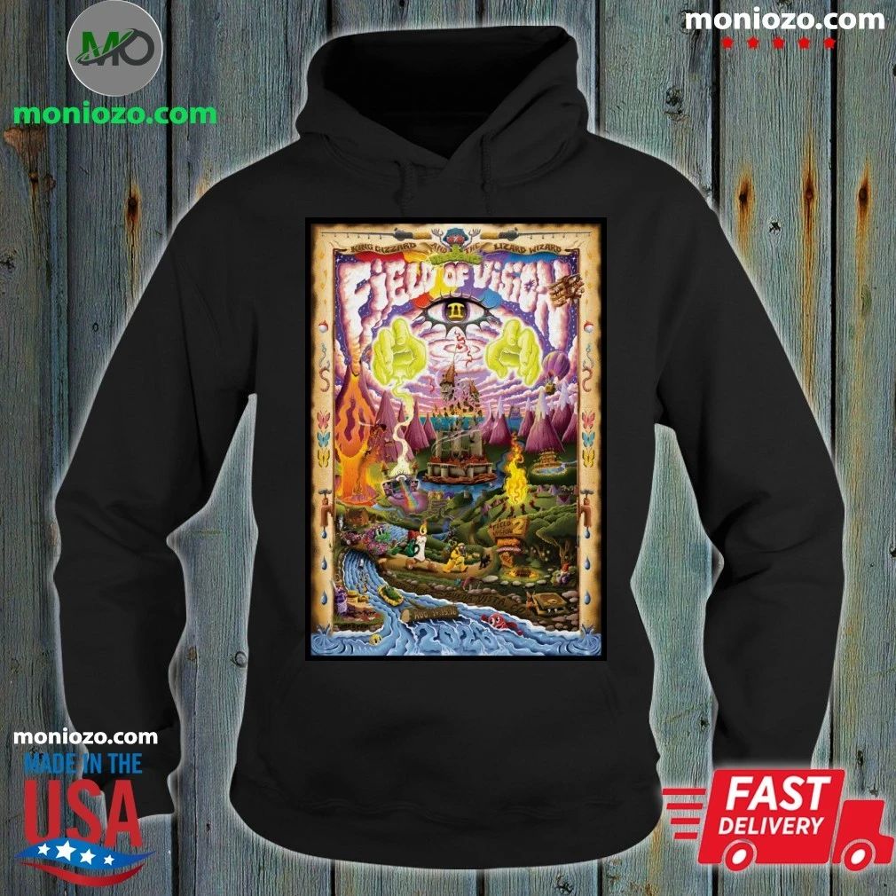 King Gizzard And The Lizard Wizard Field Of Vision II Festival Aug 14-16 2026 In Buena Vista CO Poster Shirt