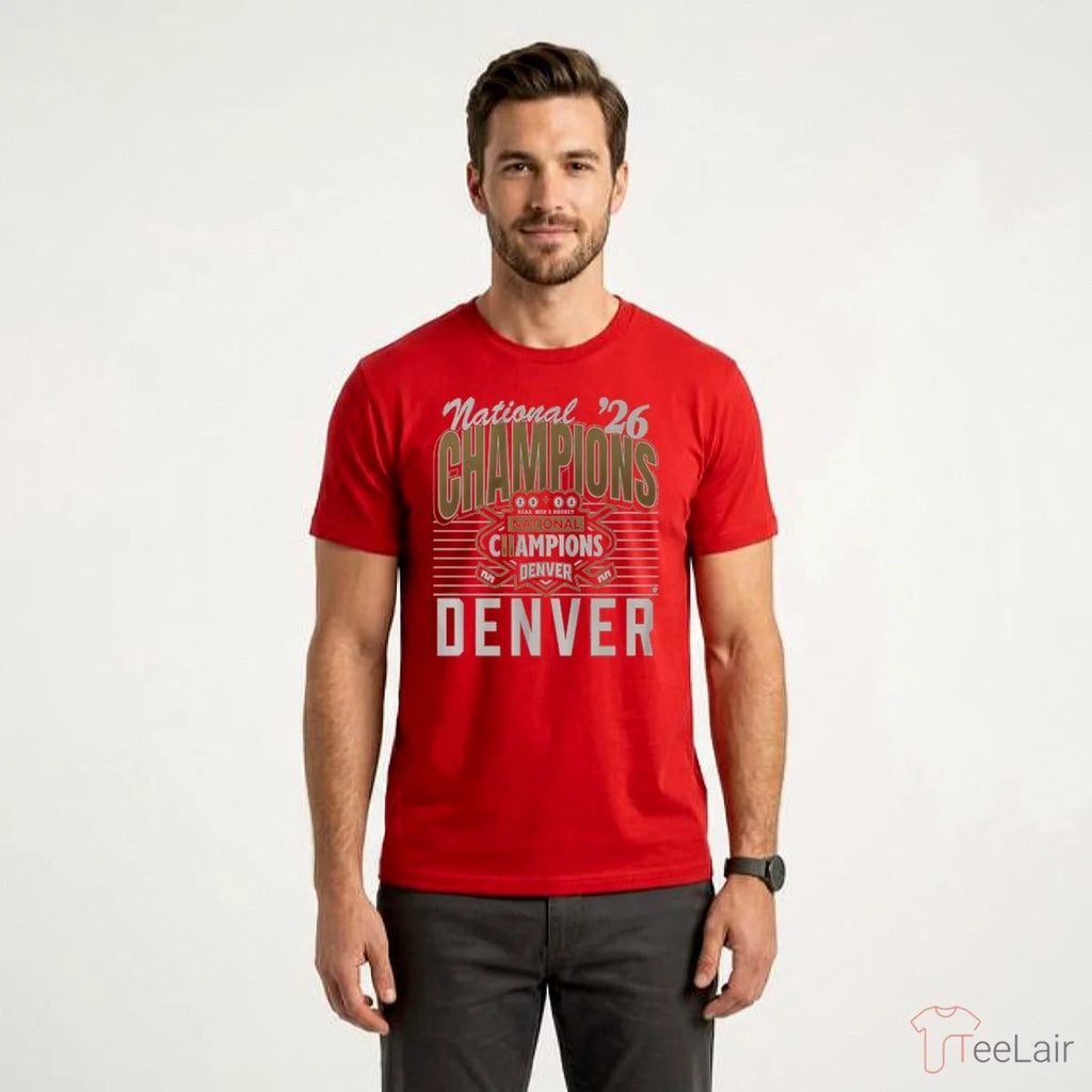 Denver Men’S Hockey 2026 National Champions Shirt