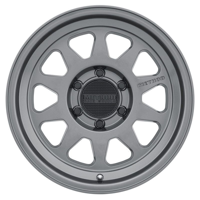Method MR316 18×9 +18mm Offset 6×5.5 106.25mm CB Gloss Titanium Wheel