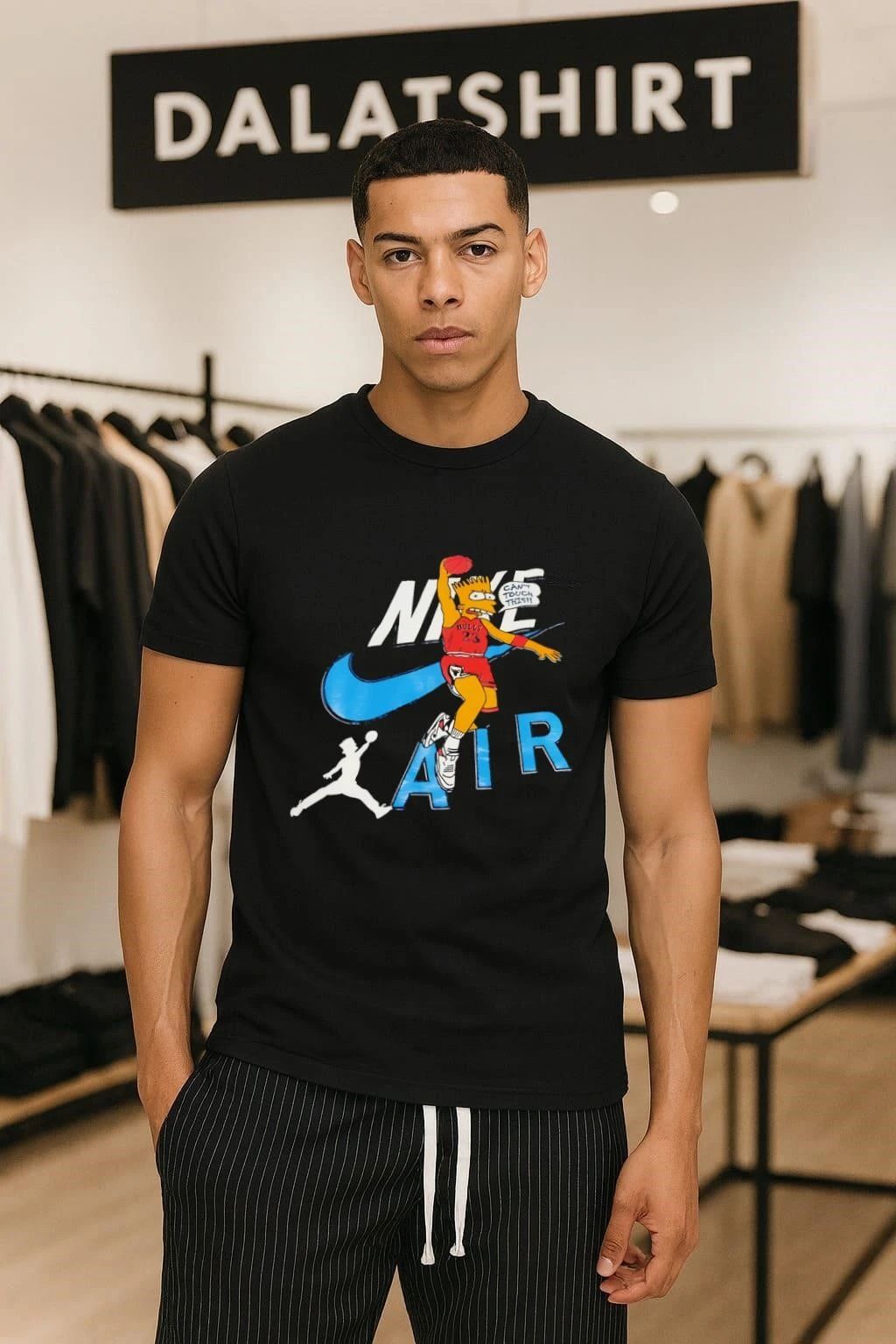 Chicago Bulls 23 AIR cartoon shirt