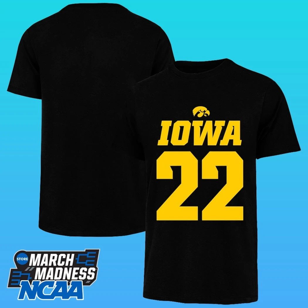 Caitlin Clark Iowa 22 Iowa Women’s Basketball Shirt