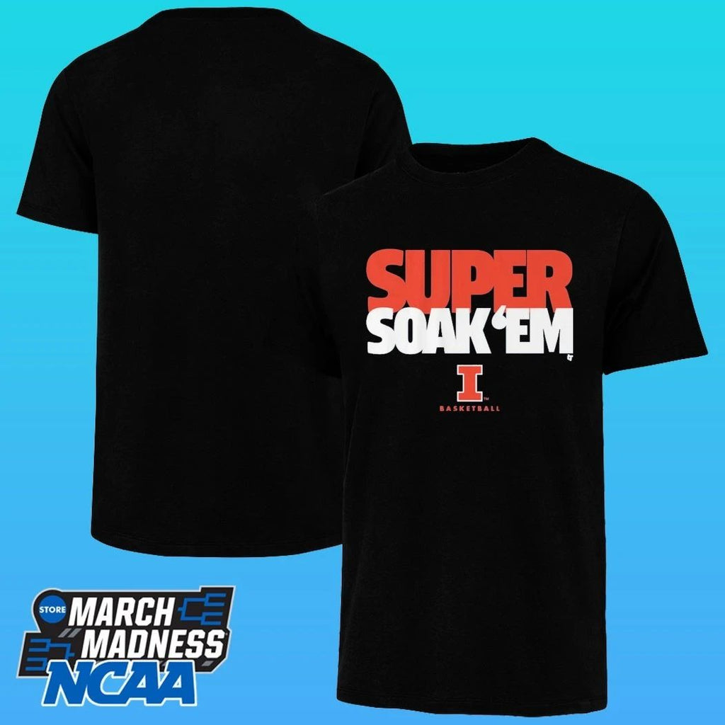 Illinois Basketball Super Soak ’em Shirt