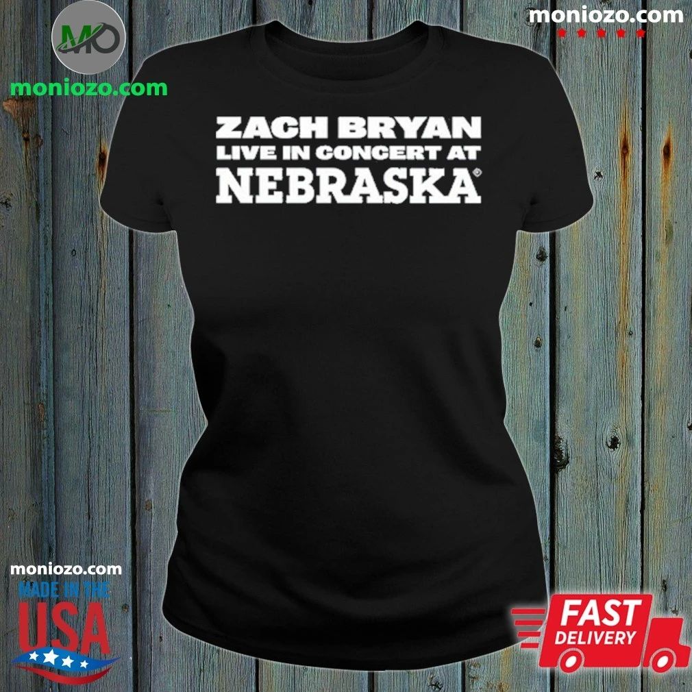Zach Bryan Nebraska 2026 Show T-Shirt