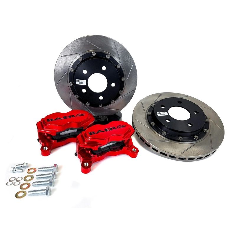 Baer Brakes 12″ SS4+ Deep Stage 2.0 Front Brake Kit, Clear, Slot