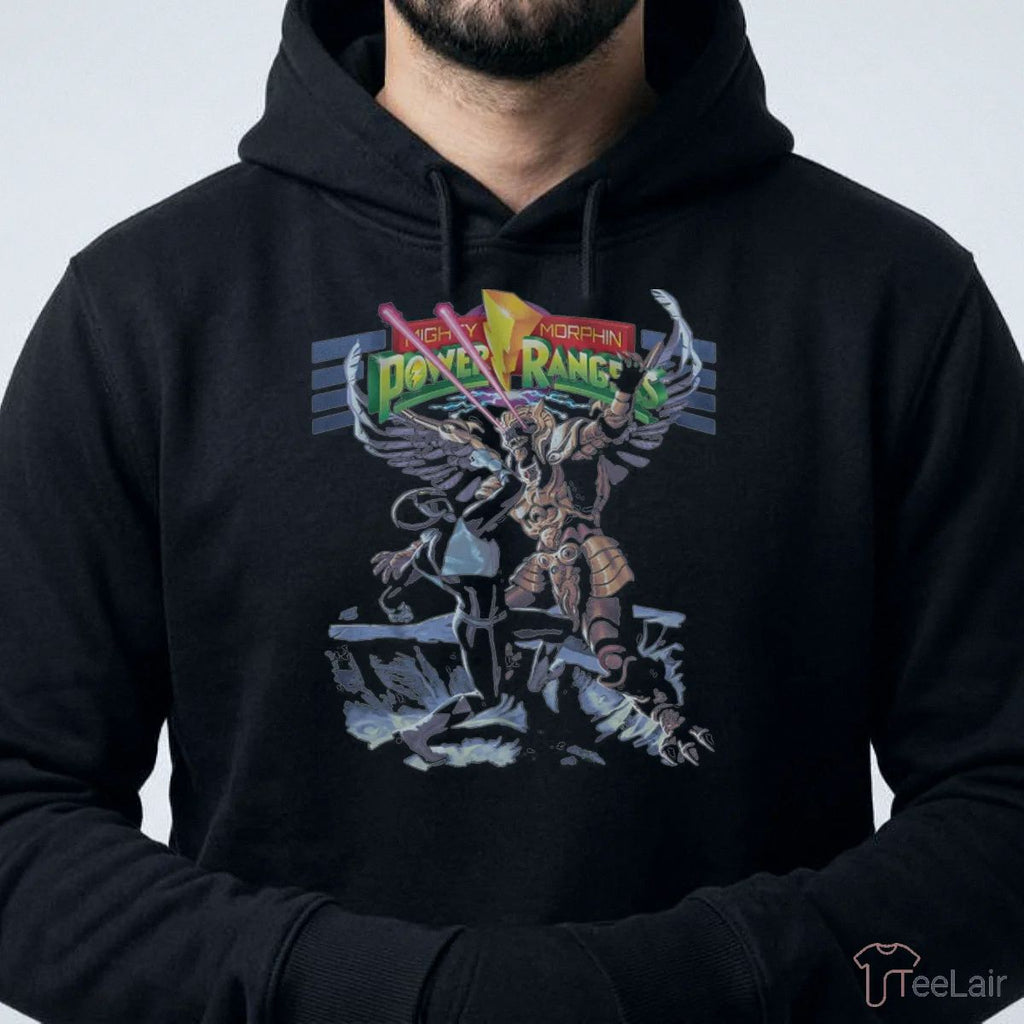 Mammoth Battle Mighty Morphin Power Rangers T-Shirt