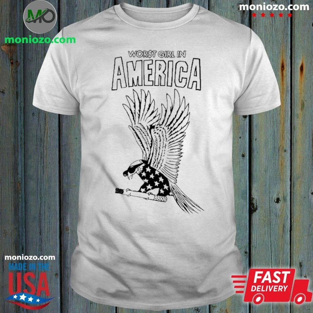 Slayyyter Worst Girl In American Eagle Shirt