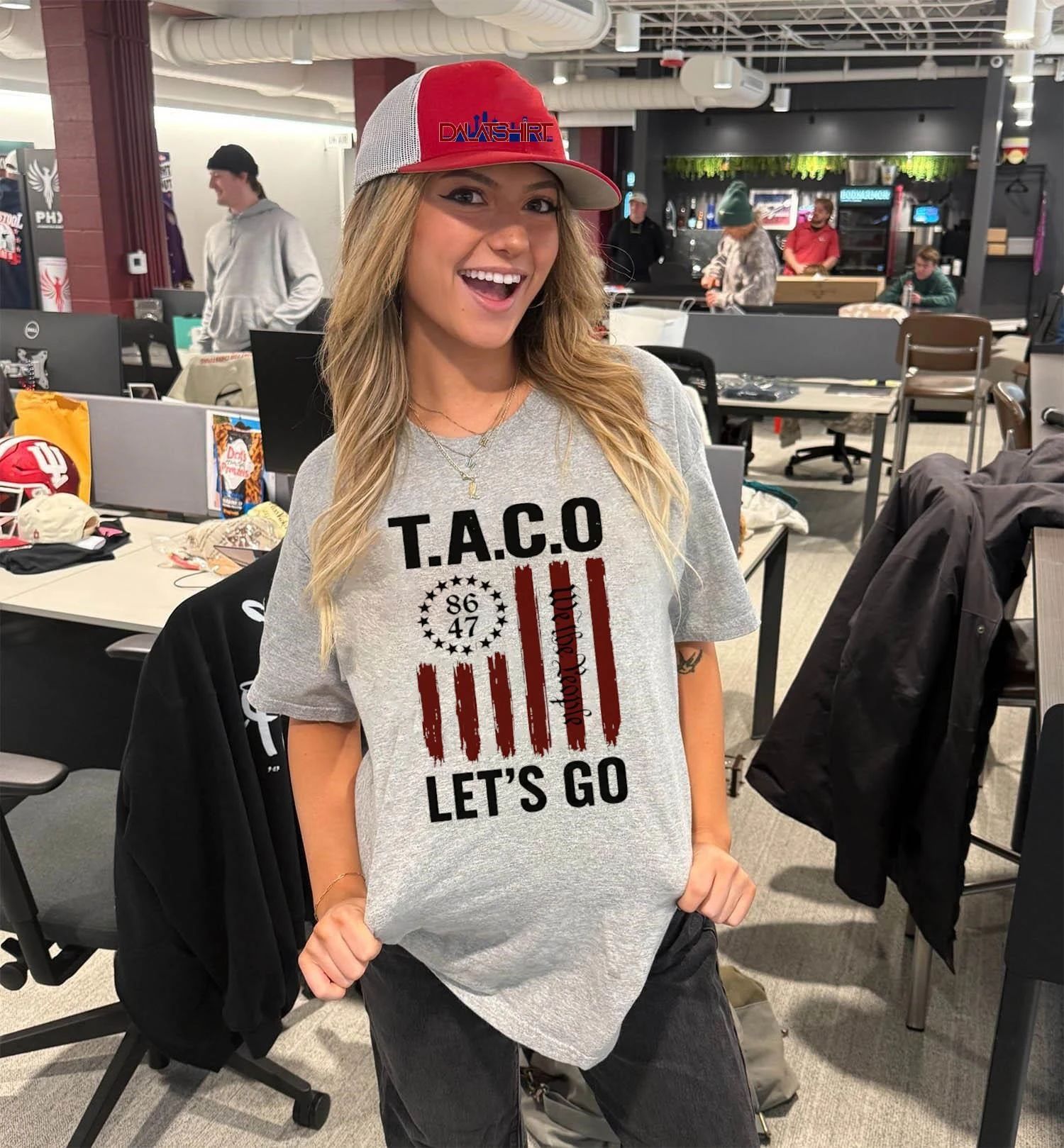 Let’s Go Taco Trump Always Chickens Out 2025 shirt