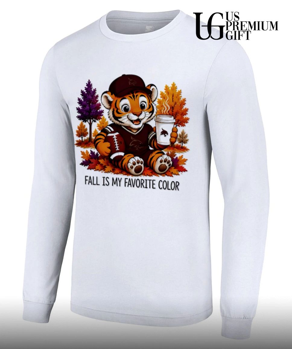 Texas State Bobcats Tiger Fall Is My Favorite Color 2026 shirt