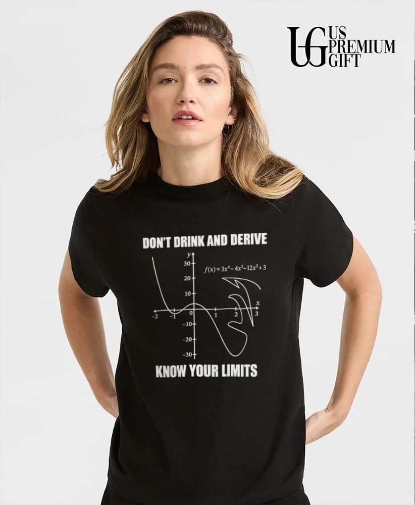 Don’t drink and derive know your limits shirt