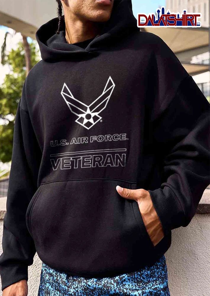 US Air Force logo veteran text shirt