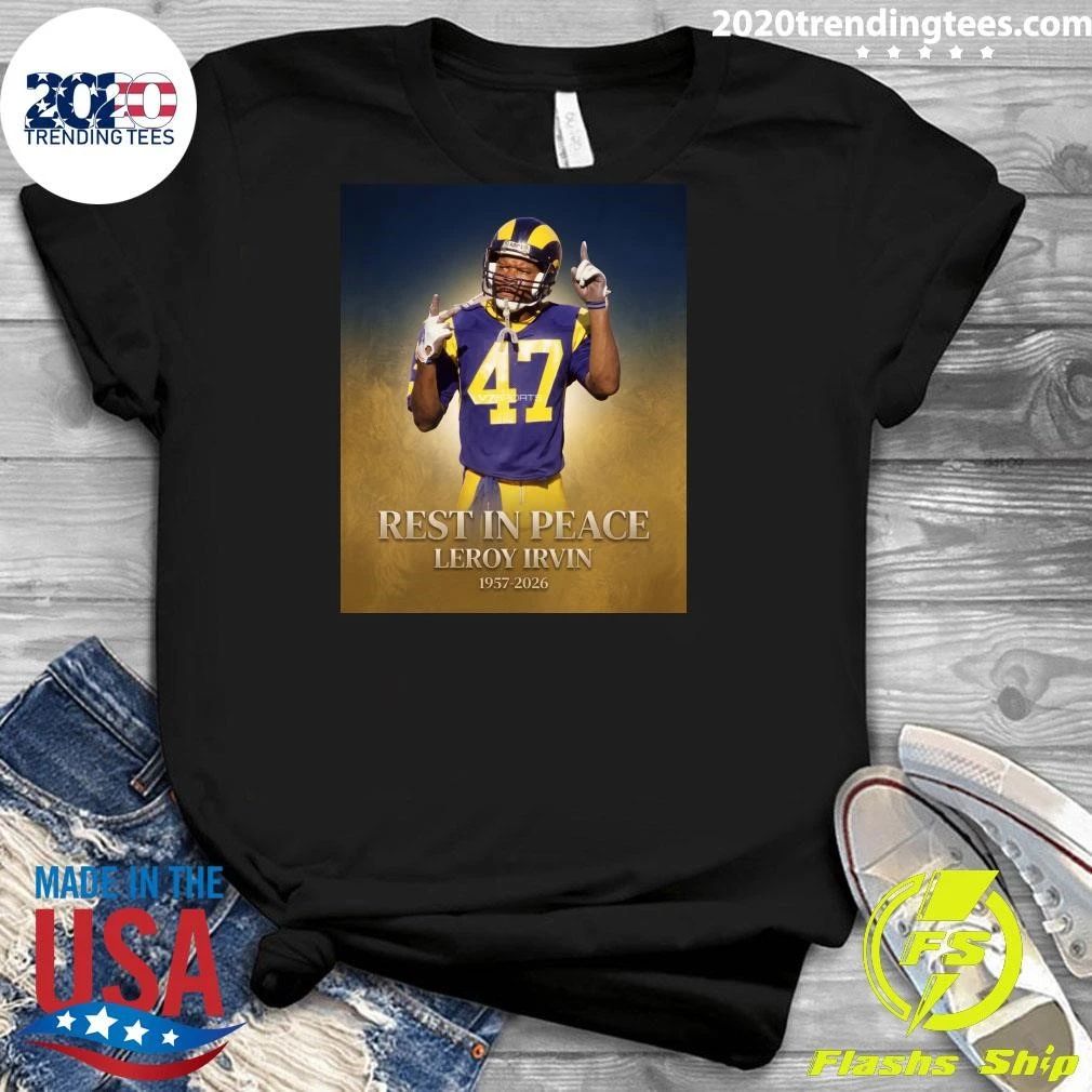 Rest in peace LeRoy Irvin 1957-2026 Shirt
