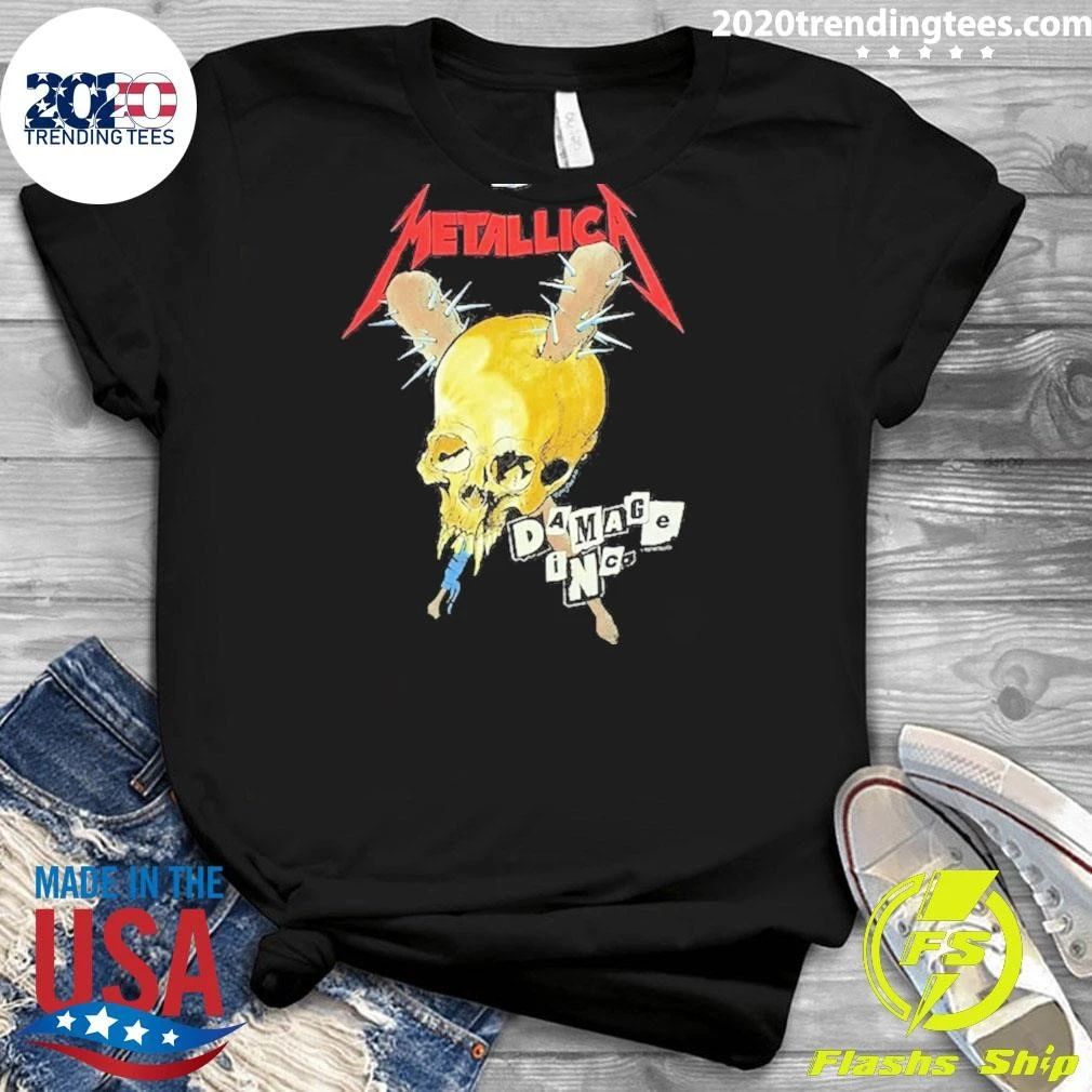 Metallica M72 World Tour 2026 Damage Inc 80s Vintage Shirt