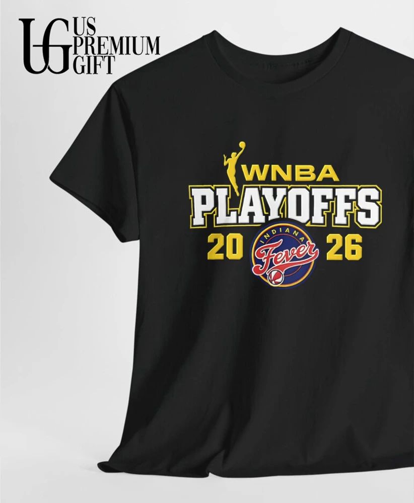 Playoffs Indiana Fever WNBA 2026 logo shirt